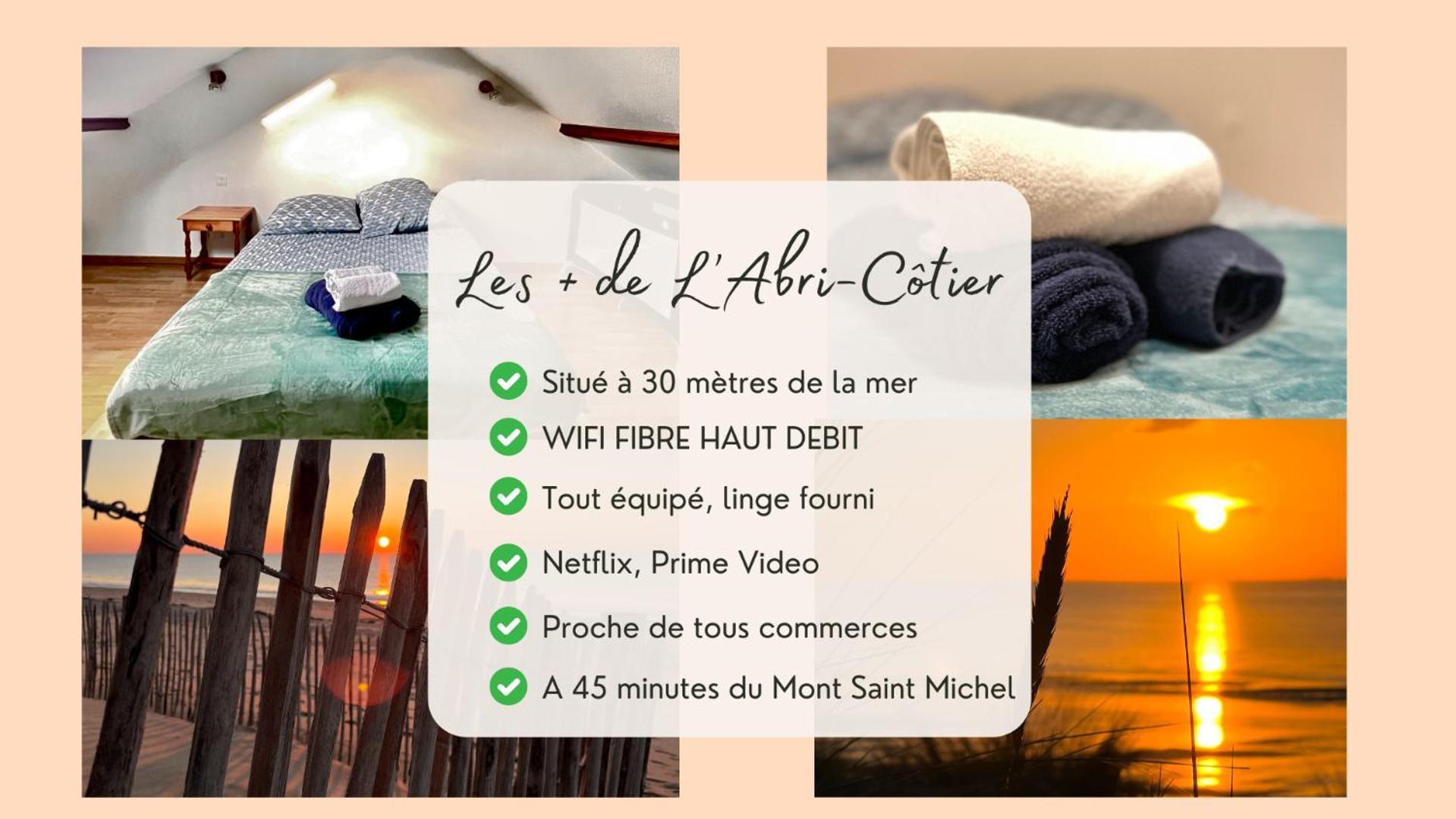 L'Abri-Cotier A 30 Metres De La Mer Annoville المظهر الخارجي الصورة